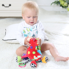 Babyfans ベビーおもちゃ 0-1 歳なだめるガラガラ音楽ぬいぐるみベビーカーベッドぶら下げ人形クロスボーダー代理店