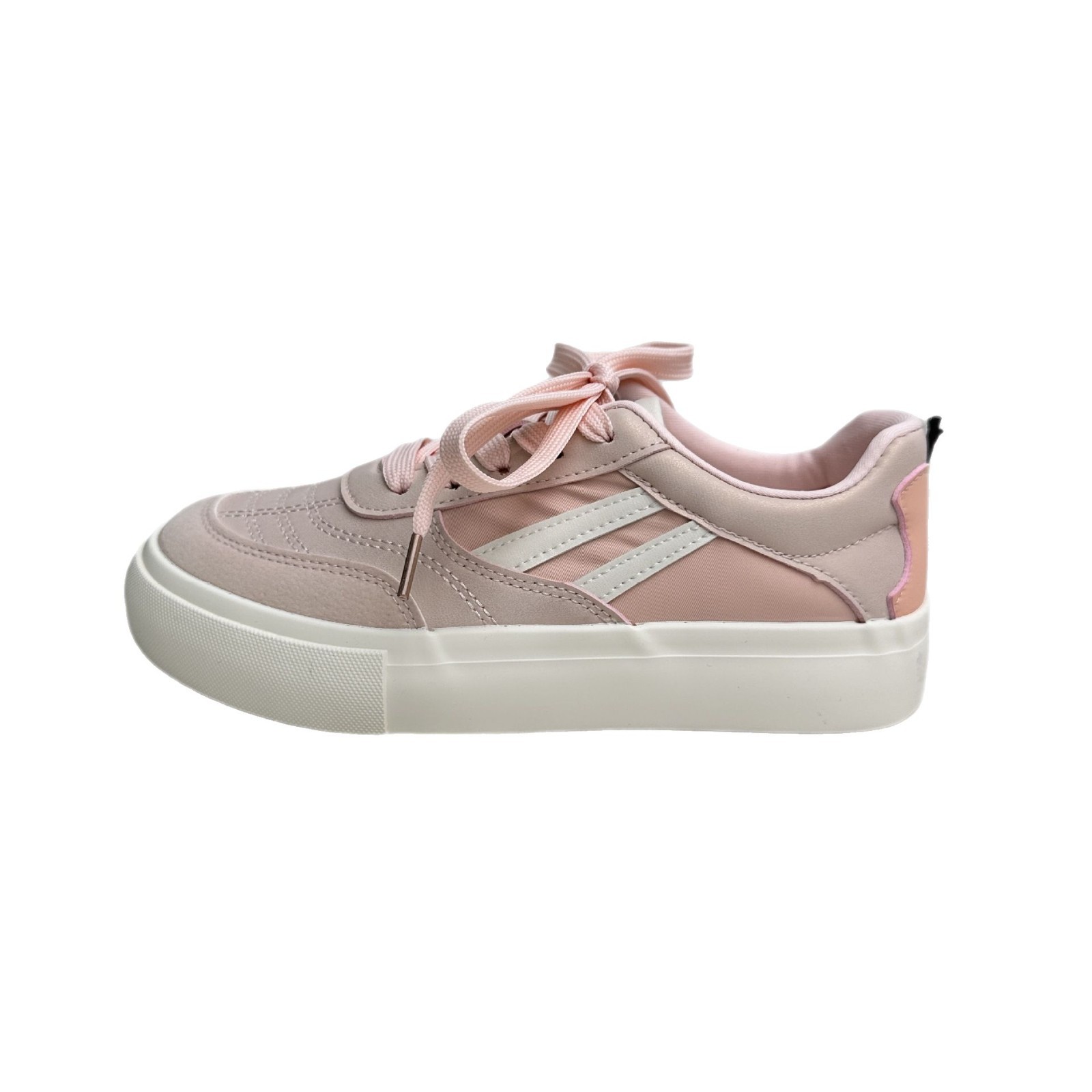 6625 plantilla de látex/diseño de manzana suela gruesa zapatos blancos zapatos de mujer diseño original 2025 nuevos zapatos planos image 6