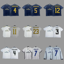 复古足球服齐达内古蒂劳尔菲戈卡卡贝克汉姆C罗纳尔多马赛洛球衣