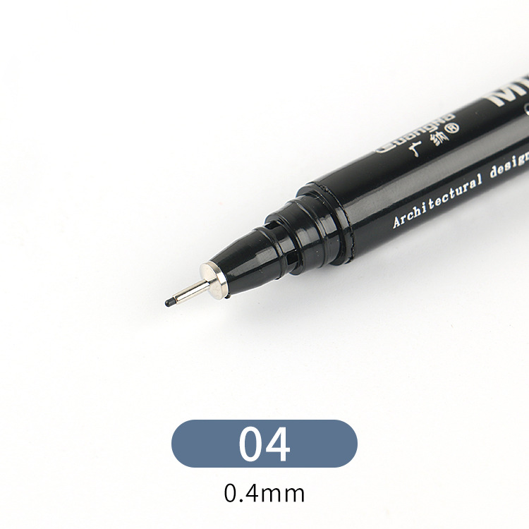 Guangna 8050 aguja pluma arte gancho pluma 15 tipos de línea boceto bosquejo contorno pluma negro anime bosquejo pluma