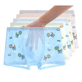 Детское летнее дышащее комфортное нижнее белье для мальчиков, сшито из модала, подходит для подростков