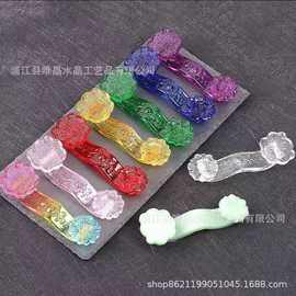 跨境水晶如意摆件多色可选工艺家居客厅玄关办公桌面装饰礼品