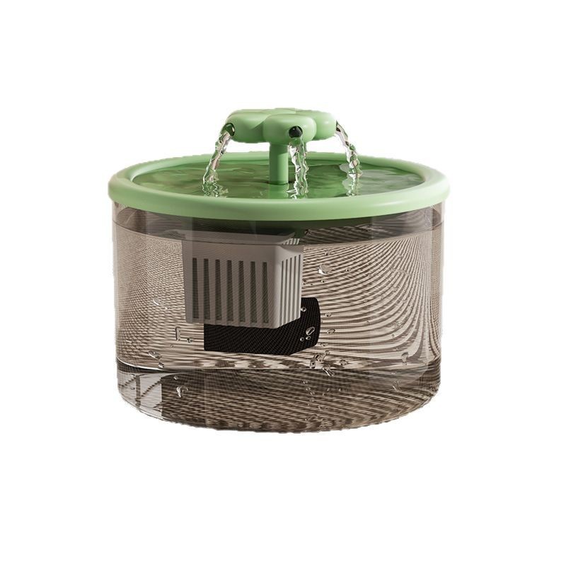 クロスボーダー新型プラグイン猫浄水器静音自動循環活水濾過ペット浄水器猫用品|undefined