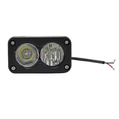 Cross-border in stock 3 inch square LED20W work light car light motorcycle spotlight front electric vehicle irradiation light (İşçi projektorları) - white-light