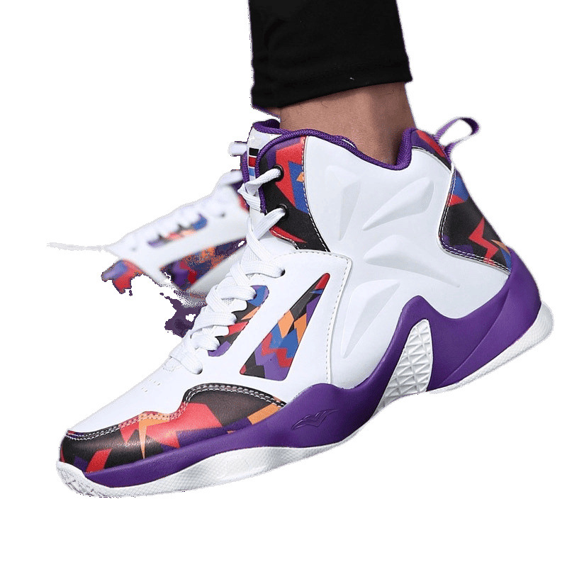 Zapatos de baloncesto de hombre zapatos deportivos antideslizantes zapatos deportivos ligeros zapatos de fútbol ligeros