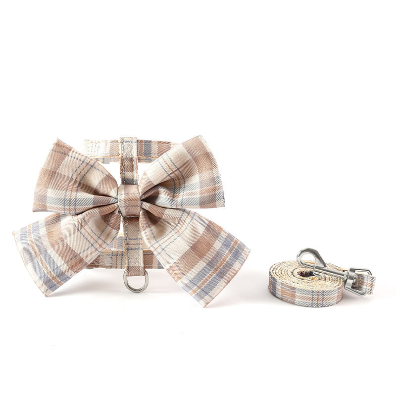 Tracción de falda JK de gato transfronterizo, chaleco de salida de gato, cuerda de tracción, cuerda para pasear al gato, suministros para mascotas para perros pequeños y medianos