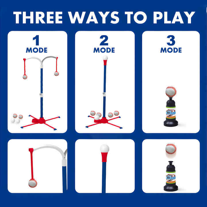 Amazon Máquina de servicio de béisbol infantil Temu entrenamiento deportivo catapulta de béisbol juguetes deportivos interactivos al aire libre