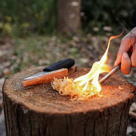 bushcraft精装优质松明盒装野外高油脂引火绒求生松油松脂松明子