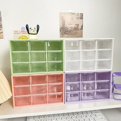 Jiugongge 収納ボックス引き出し小さな引き出しハンドブック収納アクリル多層透明クロスボーダーサプライ 1 個送料無料