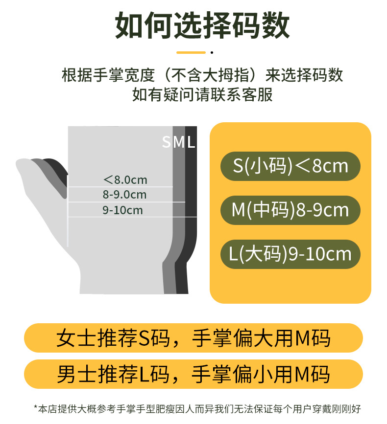 一次性乳胶手套独立包装100只
