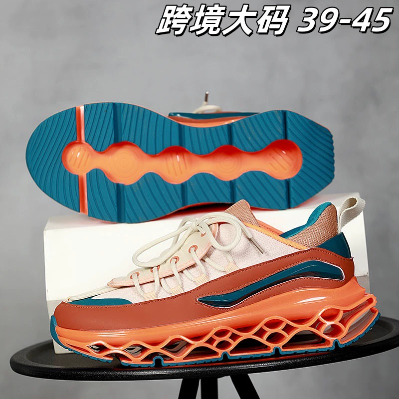 Мужские кроссовки 2025: Новые модные осенние кроссовки с амортизацией, на толстой подошве, для бега, мужские, экспортные