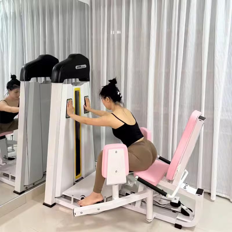 Entrenador de máquina integrada para el interior y el exterior del muslo del gimnasio Posición sentada Cadera aducción y abducción Equipo de músculos de las piernas en decúbito prono