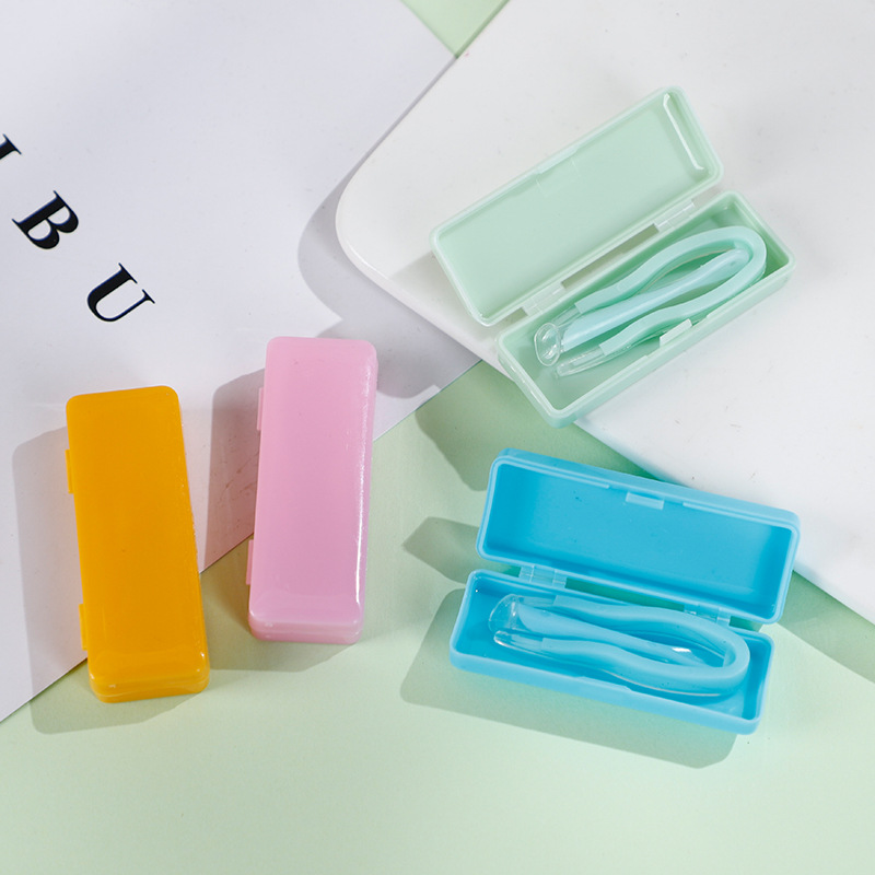 新款一体式隐形眼镜取镜助戴镊子吸棒套装配件多色美瞳盒338