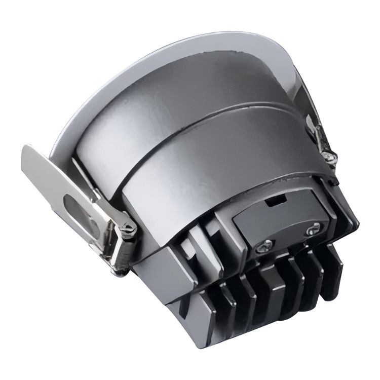 (2개) COB 스포트라이트 키트 LED 작은 구멍 빛 UGR 6 개 미만의 오목한 천장 깊은 눈부심 방지 스포트라이트 하우징