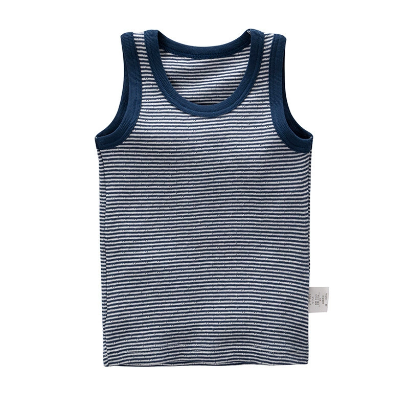 Одна упаковка из 3 штук по цене японского Songyou Xisongwu Navy's Eye Cotton Polying Workers Workers Workers Workers Workers Workers, водопоглощающий детский жилет
