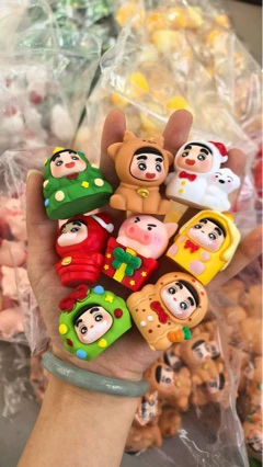 Painted cartoon accessories, handle, mobile phone, decorations, accessory, handmade
