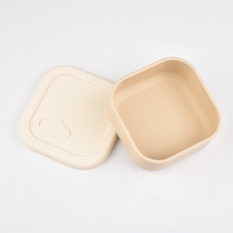 食品级硅胶午餐盒微波炉加热餐具学生便当饭盒家用饭盒保鲜收纳盒|undefined