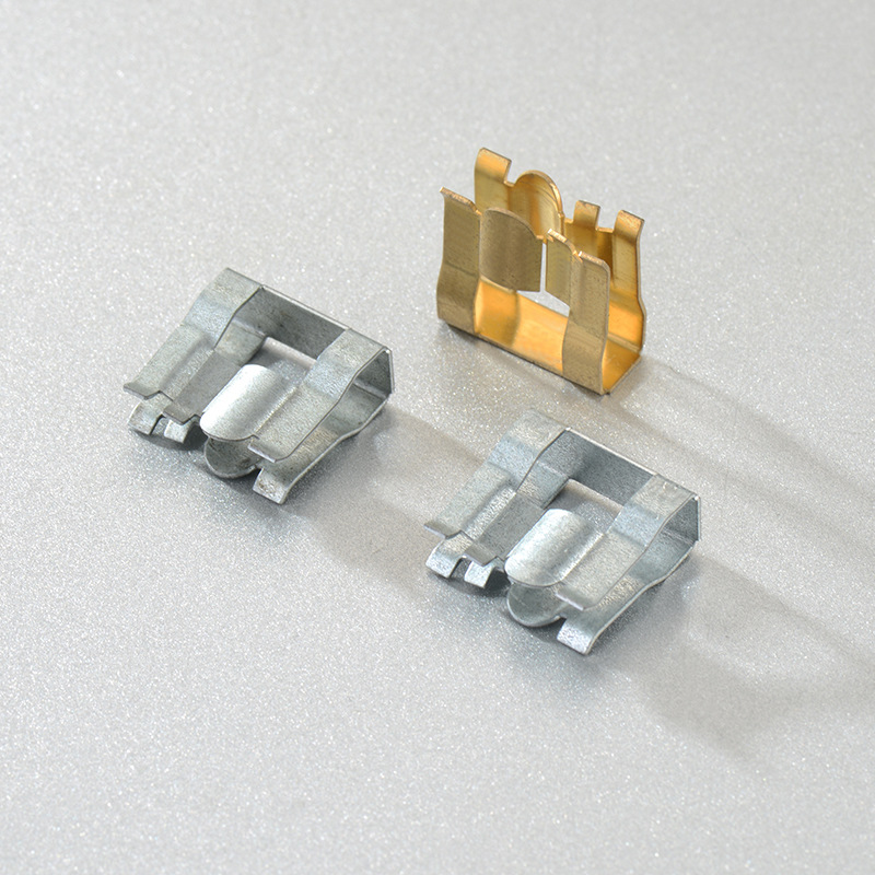 宁波厂家供应精密冲压件汽车五金配件弹簧卡扣冲孔成型冲压加工