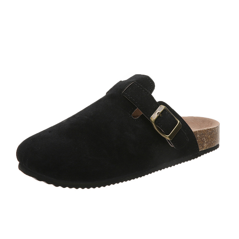 Slippers For Women And Couples Large Size Roman Style Casual Shoes Cork Material Fashion Lazy Style_vogvips.com
