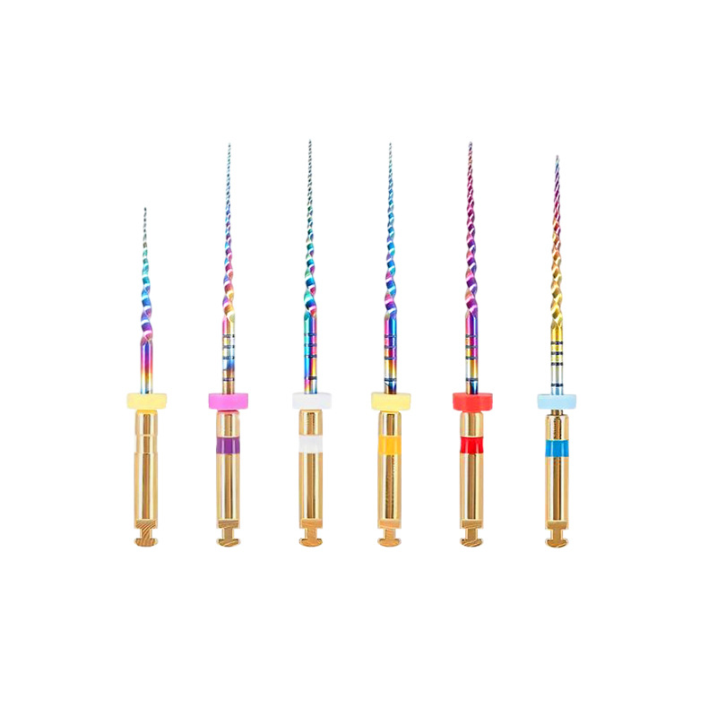 Nuevo archivo de canal radicular dental de nitinol MRF con aguja de expansión de activación térmica para consumibles de archivo de drenaje oral