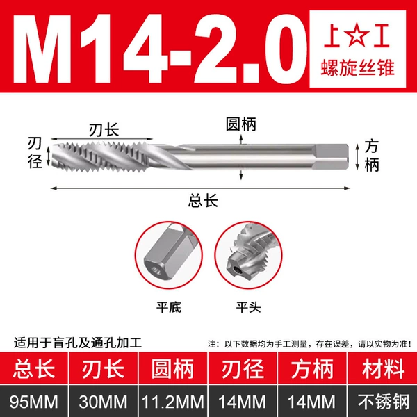 M14*2.0 H2