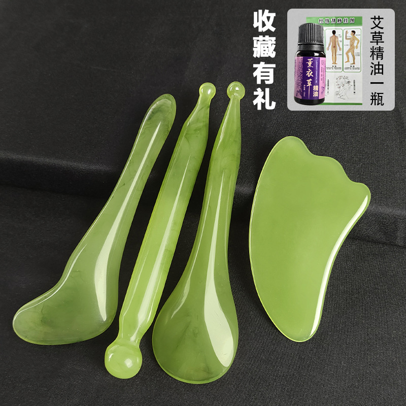 Barras de raspado facial, barras de raspado facial, salón de belleza, masaje facial, agujeros de elevación, barras de acupuntura, raspado facial para mujeres, uso general para todo el cuerpo