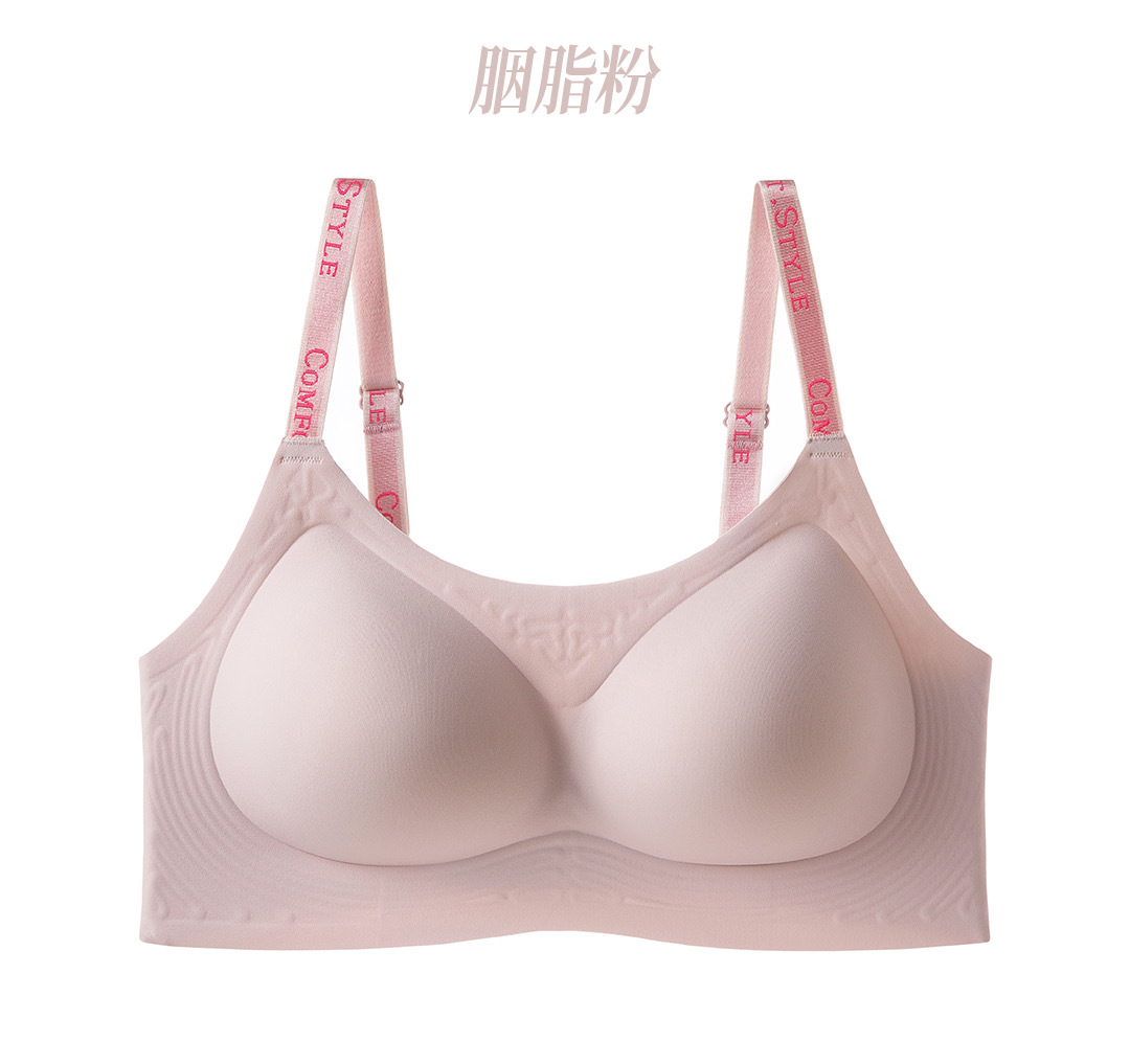 Venta directa de fábrica comercio electrónico transfronterizo Sudeste de Asia Vietnam Tailandia damas sin costuras sujetador de recogida lateral cómodo