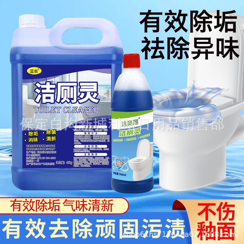 Toilet Cleaner for Bathroom Tiles, Deodorizing and Removing Urine Stains, Oxalic Acid Cleaning Agent, Small Bottle Toilet Cleaner