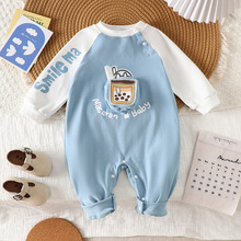 婴儿连体衣春秋宝宝立体卡通爬服0到3个月婴儿超萌春季哈衣外出服