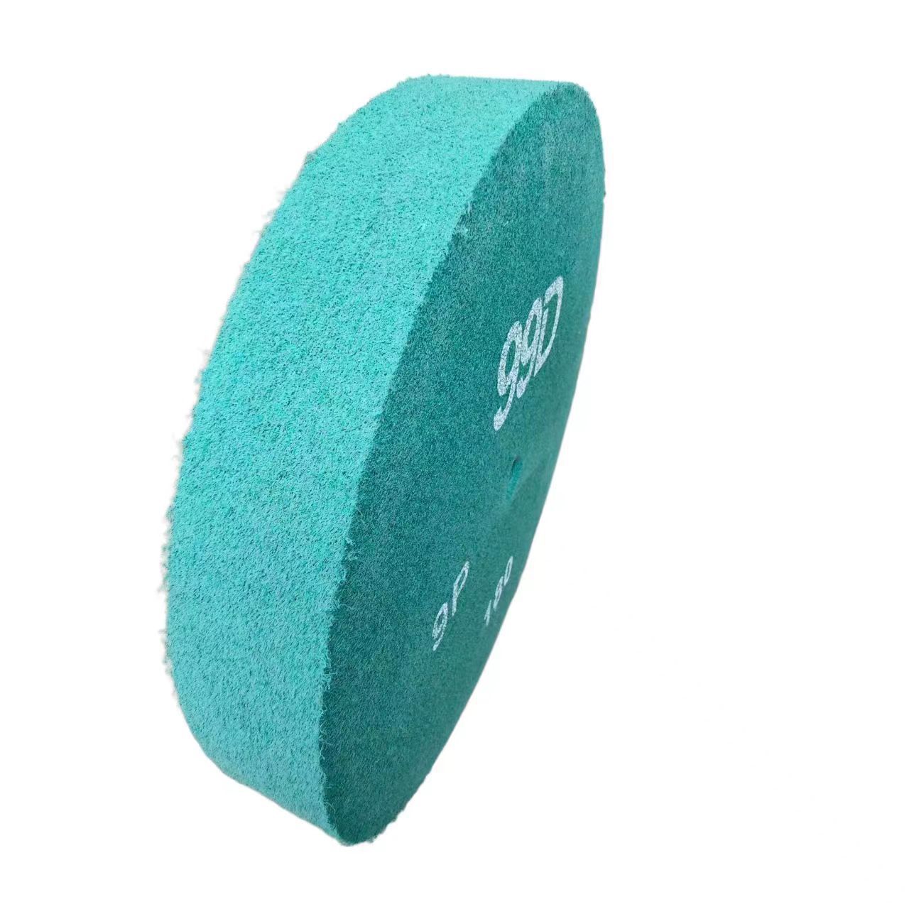 厂家直销 不锈钢杯身抛光绿轮杯身抛光棉轮EP 9P180 350X50X18