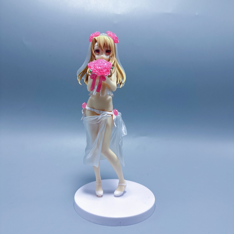 魔法少女 伊莉雅 伊利亚 婚纱 捧花 泳装 比基尼 摆件 盒装手办|undefined