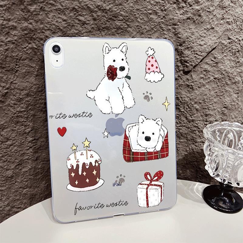 Cake West Heights iPad Tablet Protective Case Transparent ipadpro11 Silicone Drop-Resistant Air5 Tablet Case