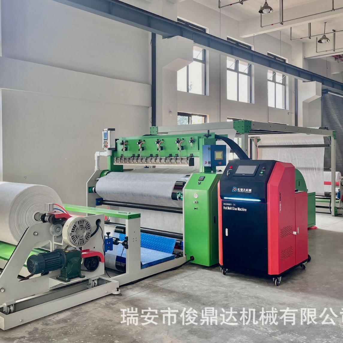 自动无纺布喷胶复合机 厂家批发海绵复合机包装设备 热熔胶喷胶机