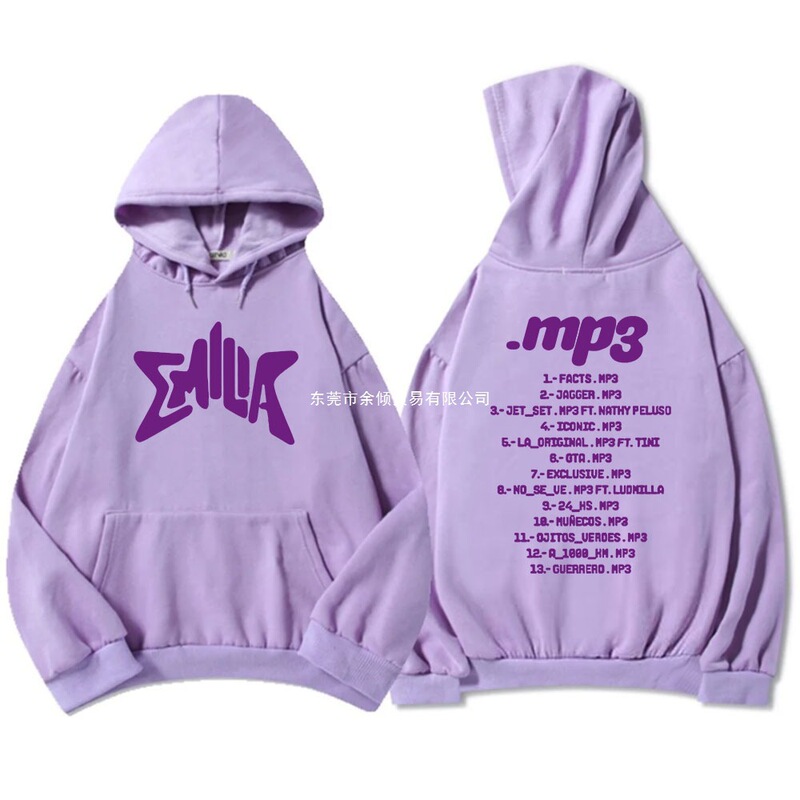 Streetwear Album Mp3 Emilia Mernes Hoodies Hip Hop Women Hooded Sweatshirtss Sudaderas Streetwear Album Mp3 Emilia Mernes Hoodies Hip Hop Women Hooded Sweatshirtss Sudaderas
