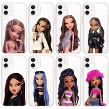 適用iPhoneX可愛女孩公主芭比洋娃娃手機殼bratz doll phone case