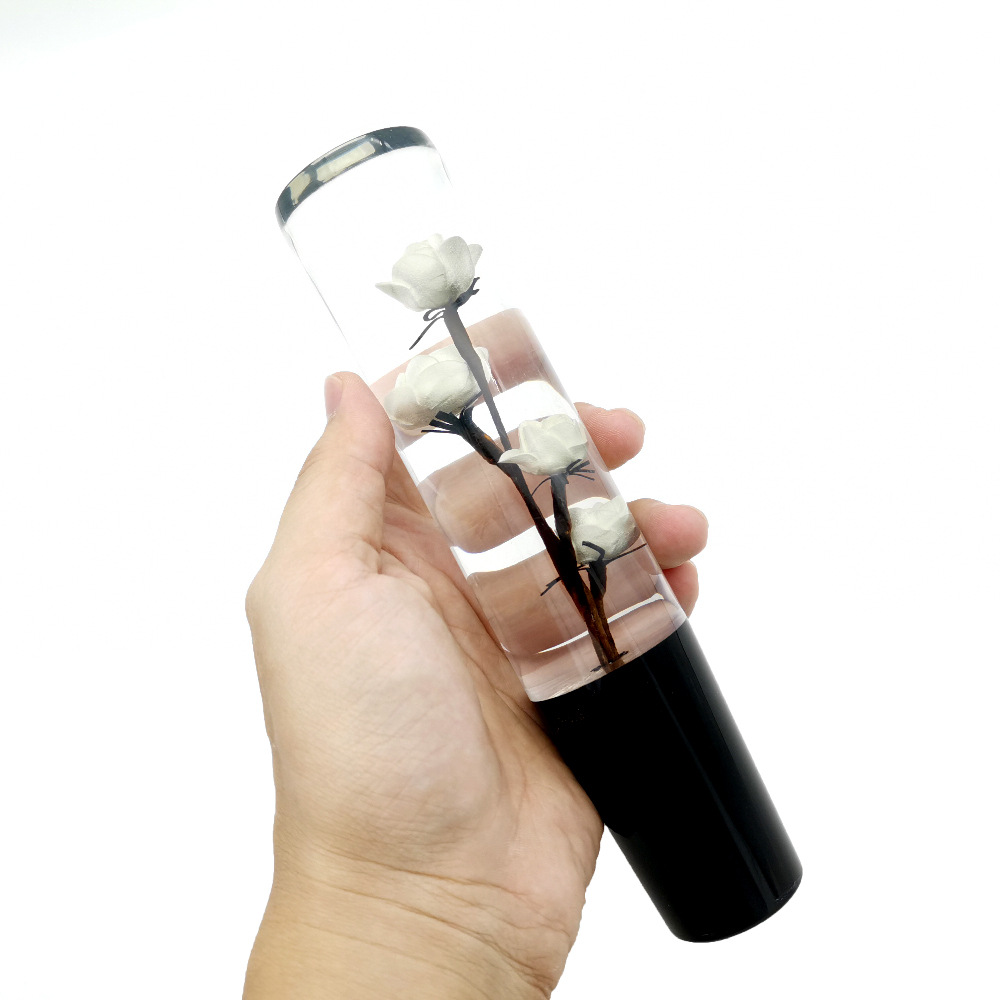 10/15/20CM Acrylic Crystal Rose Car Gear Shift Knob