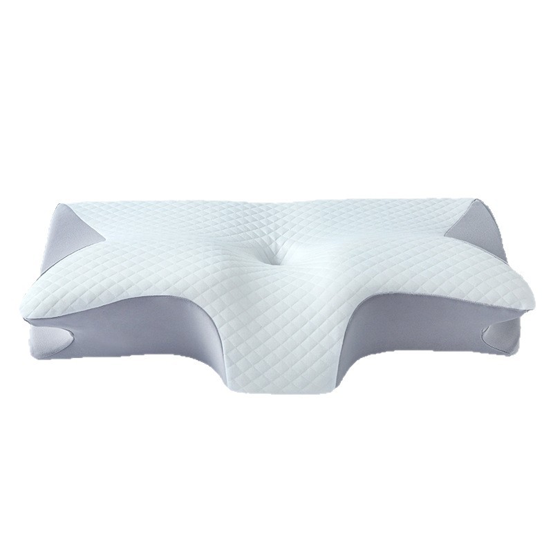 Almohada Cervical de Memoria Mariposa de Espuma Viscoelástica, Rebote Lento, para Dormitorio y Hotel