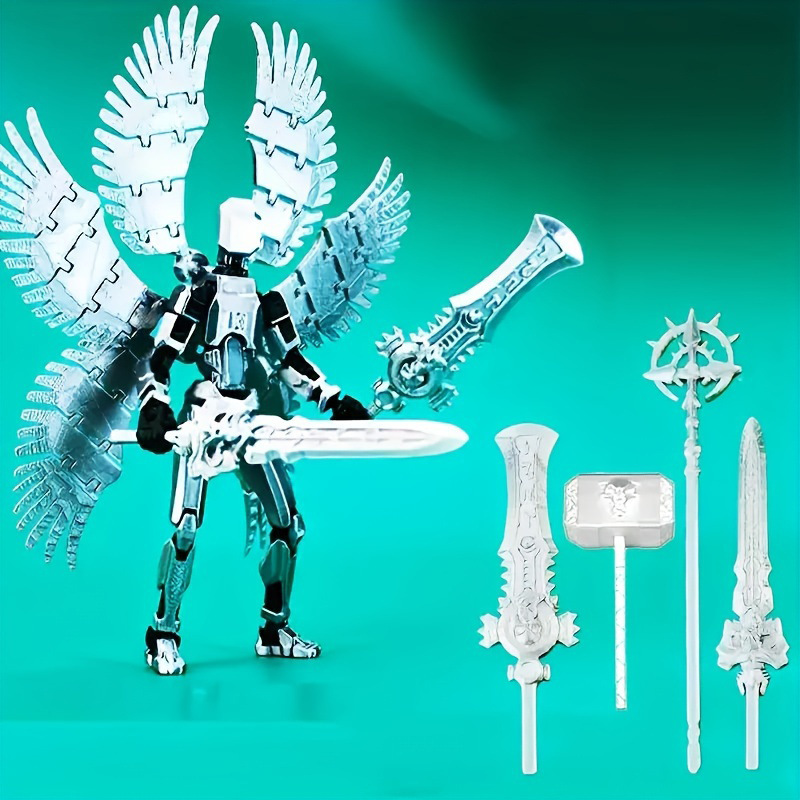 은빛 여섯 날개 천사