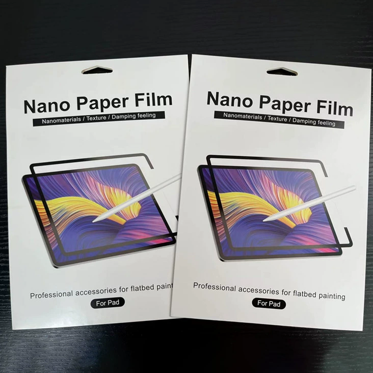 Ipad нано-рамка адсорбционная бумажная пленка съемная магнитная всасываемая пленка упаковочная коробка для всех видов IP-пленка упаковка