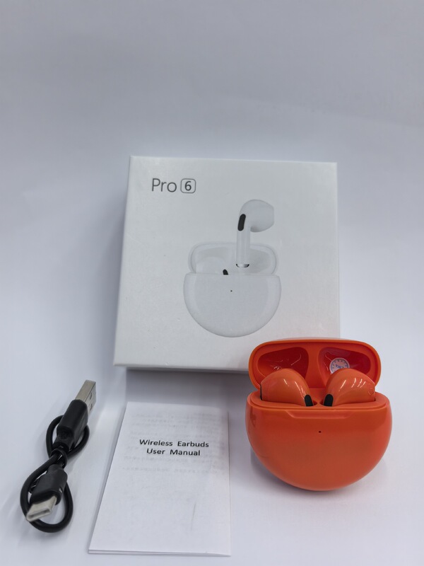 爆款pro6蓝牙耳机无线入耳式游戏运动tws耳机长续航大电量 j6耳机|undefined