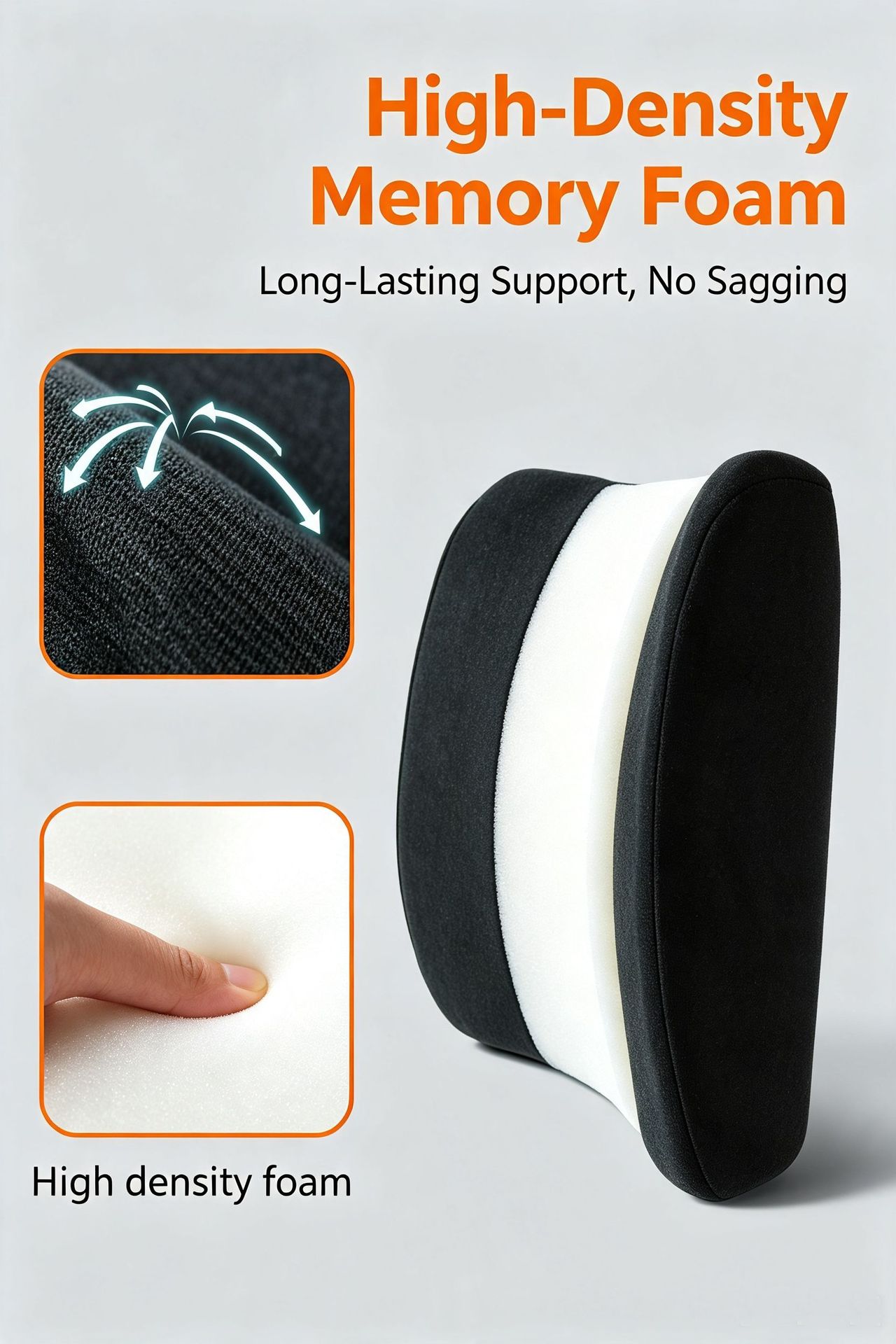 Cushion Office Waist Protection Waist Protection Car Waist Cushion Waist Pillow Seat Back Cushion Pillow Backrest Sedentary Summer