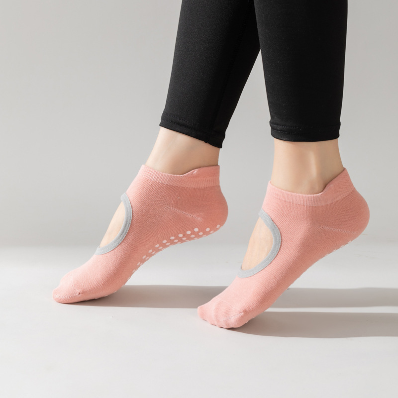 [Entrega el mismo día] Calcetines especiales para yoga y pilates, calcetines de yoga, calcetines deportivos antideslizantes para interiores, para verano