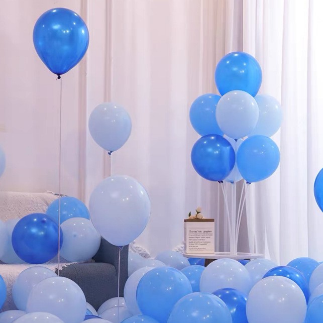 Balón de macarón para niños de cumpleaños al por mayor decoración escenario de diseño rosa una variedad de color globo grueso