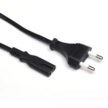 韓國燈具電源線護套2芯銅插頭,4.8插針插頭 歐標10A電源線