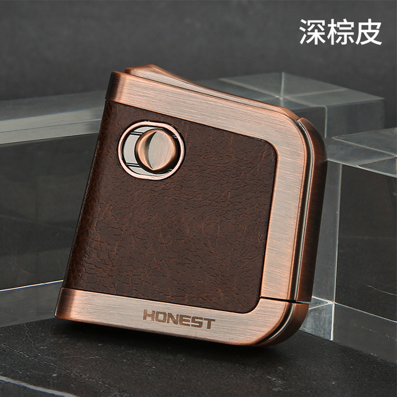 百诚煤油打火机耐用老式皮质复古创意个性潮流精美礼物送男友烟具|undefined
