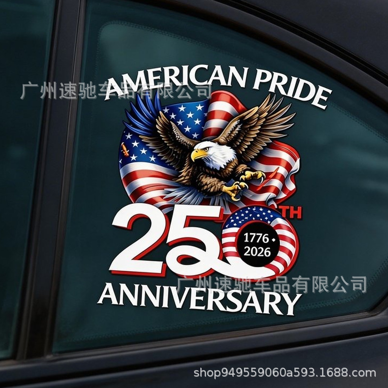 (Cross-border trading), commemorative sticker, USA