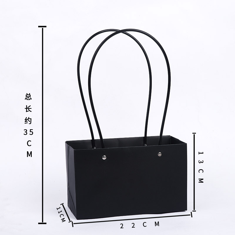 Caja Portátil para Flores de Cartón Blanco Impermeable para Arreglos Florales image 16