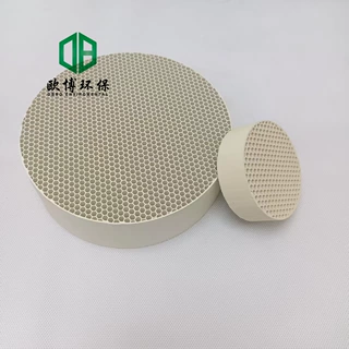 欧博蜂窝陶瓷蓄热体多种规格尺寸可定制 莫来石堇青石陶瓷蓄热体