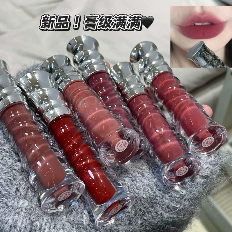 Краска для губ Kakashow Velvet Matte Lip Glaze, натуральный мягкий матовый эффект, отбеливающая матовая помада, гель-блеск для губ.