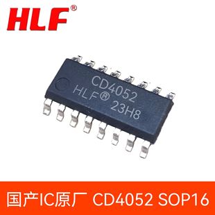 HLF CD4052BM Patch SOP-16 Dual Four Selected One Analog Switch Chip